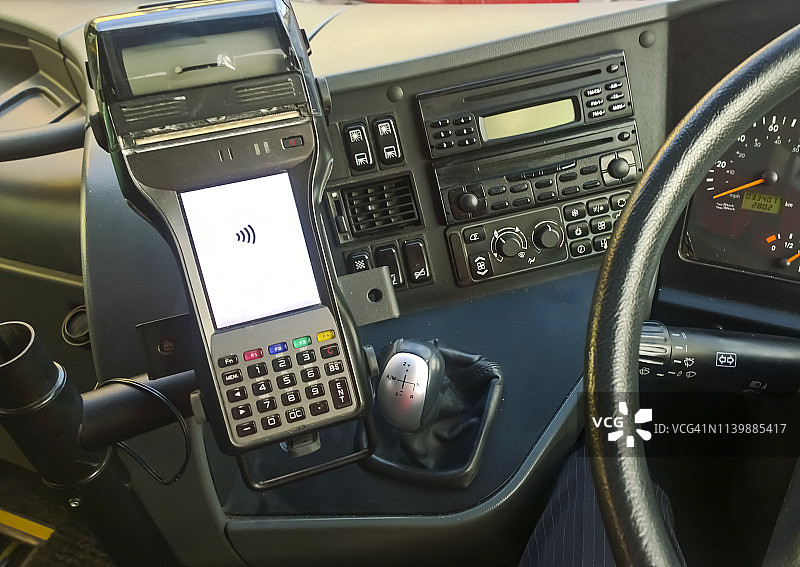 便携式收银机、信用卡终端图片素材