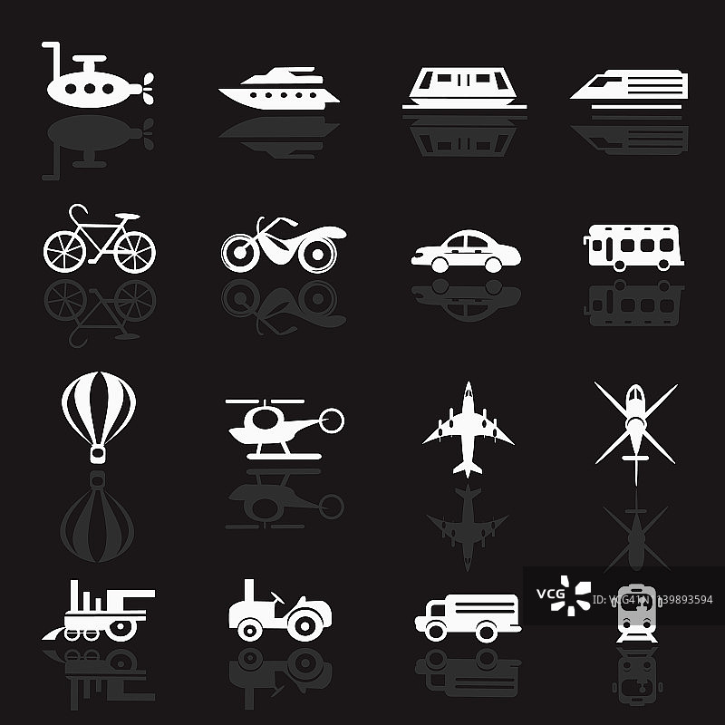 交通运输图标图片素材