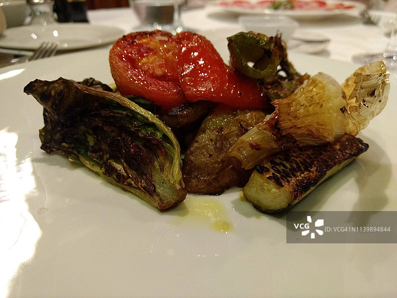 烤蔬菜图片素材