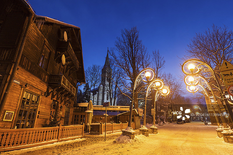 扎科帕内的克鲁波夫基图片素材