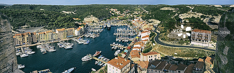 博尼法乔码头图片素材