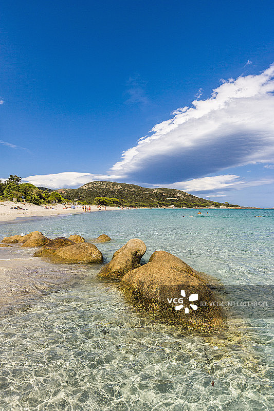 帕隆巴吉亚海滩风光图片素材