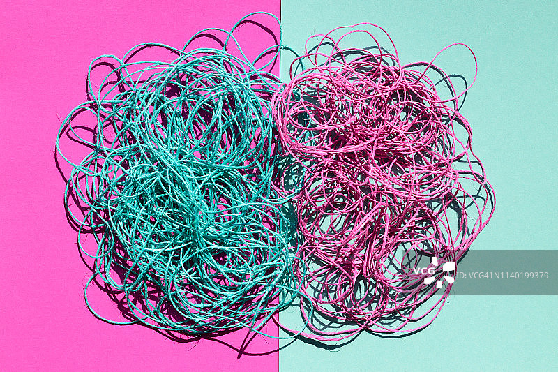 彩色细绳图片素材