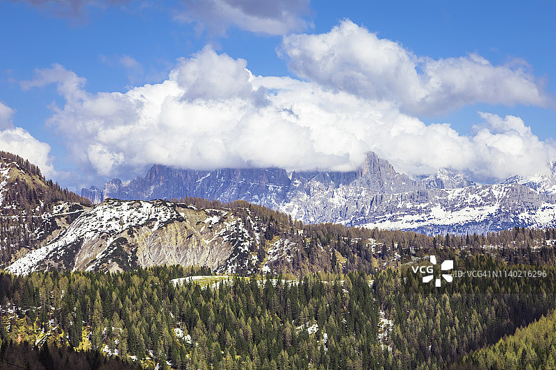 多洛米蒂山脉图片素材