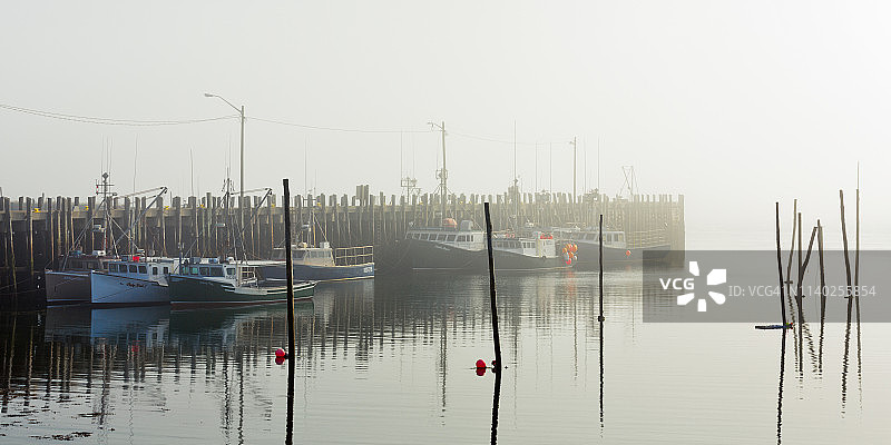 英格尔斯海德港渔 docks图片素材
