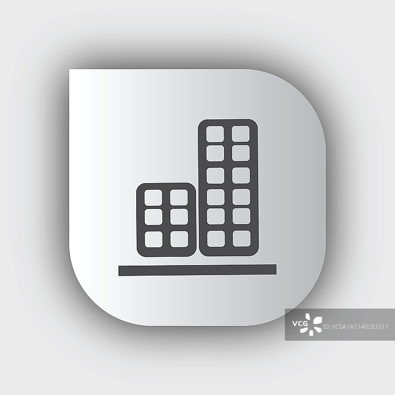 大城市矢量线条图标图片素材