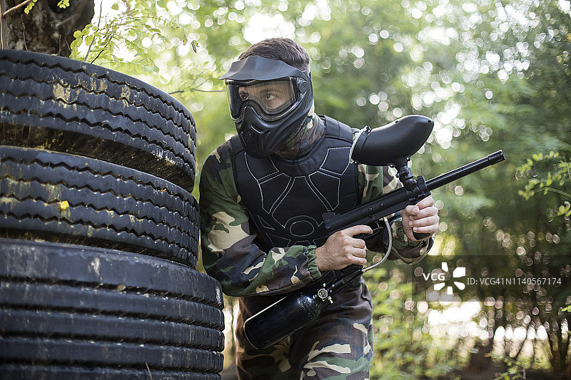 彩弹玩家图片素材