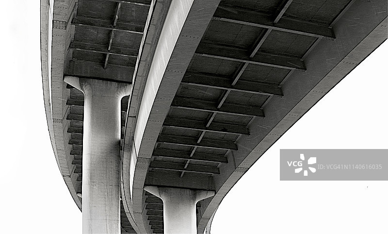 高架公路桥图片素材