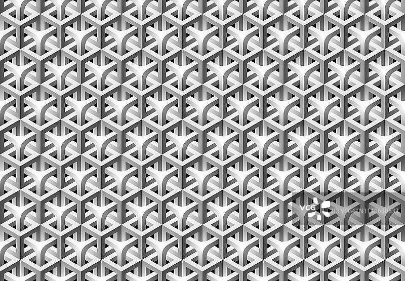 无缝3D图案背景图片素材