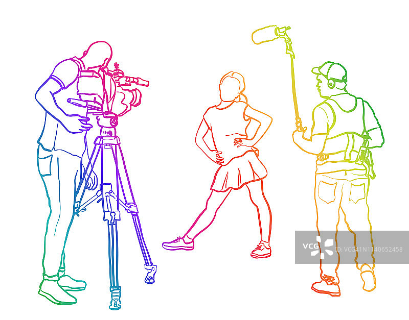 想成为彩虹女演员图片素材