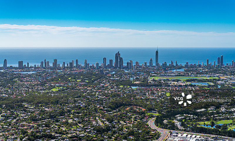 2019年澳大利亚昆士兰州黄金海岸航拍图片素材