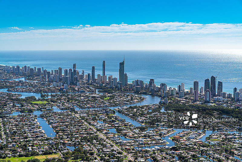 2019年澳大利亚昆士兰州黄金海岸航拍图片素材