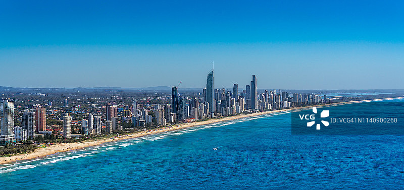 2019年澳大利亚昆士兰州黄金海岸航拍图片素材