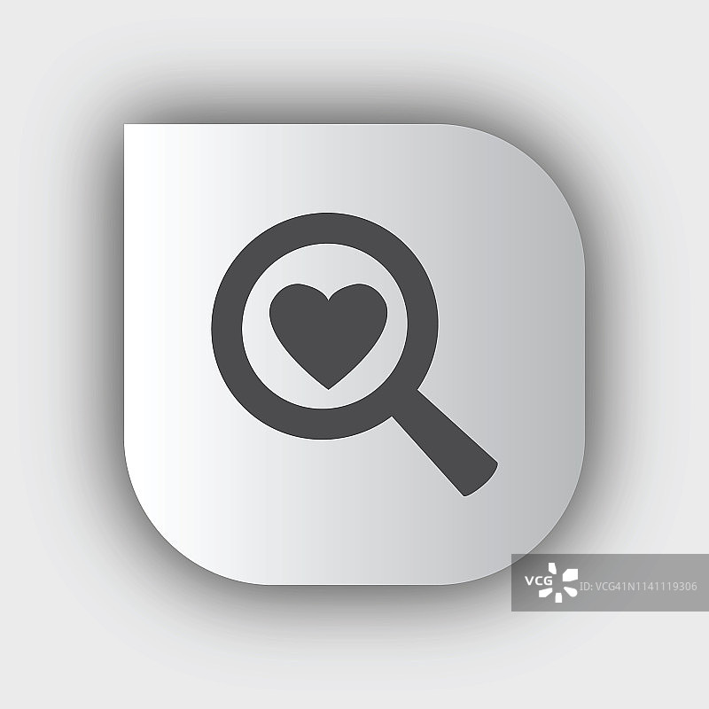 搜索爱心图标图片素材