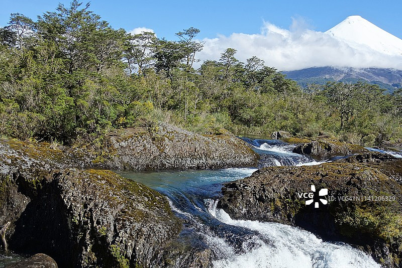 彼德罗韦瀑布图片素材