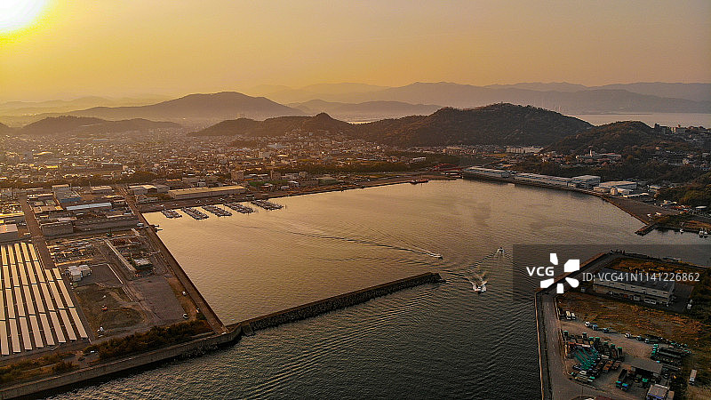 和歌山港南部附近图片素材