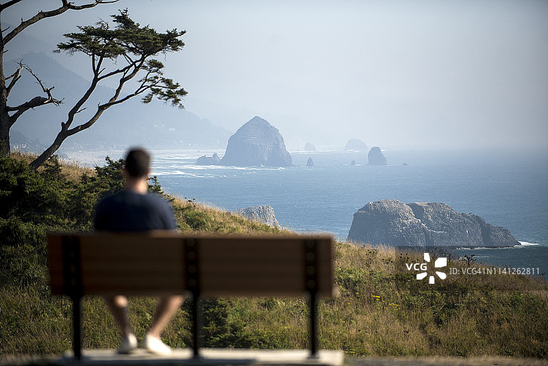 俄勒冈州太平洋海岸公路，美国图片素材