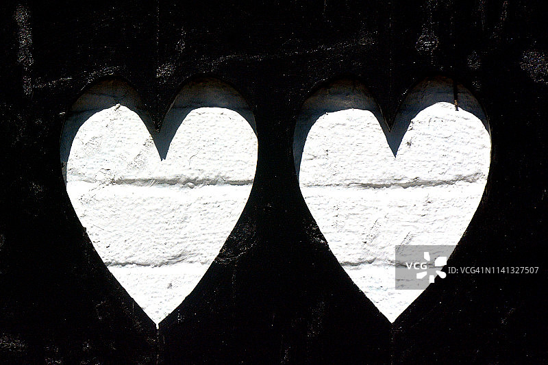 两颗心的符号图片素材