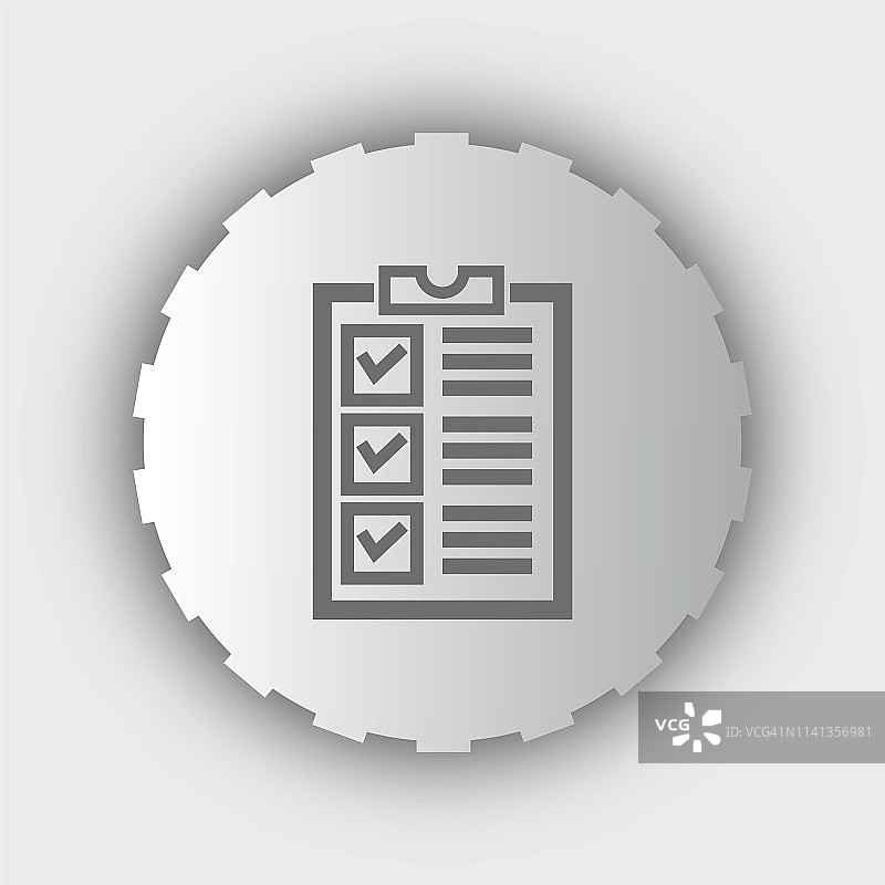 清单图标图片素材