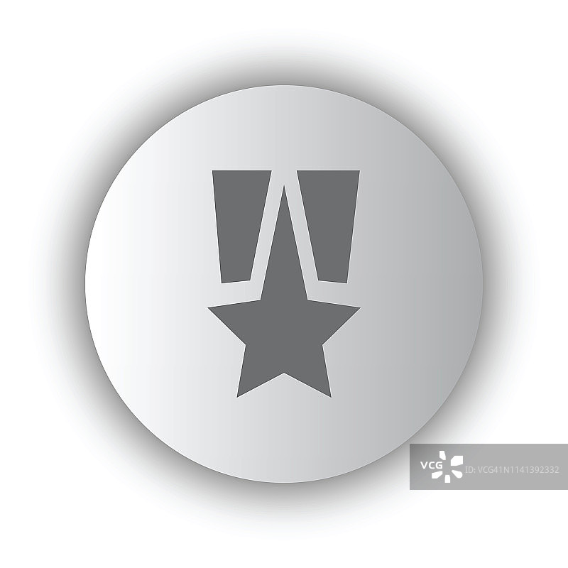 金色星星品质徽章图片素材