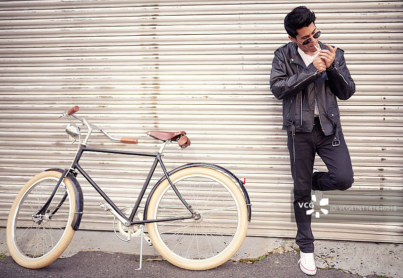 城市里最酷的男人图片素材