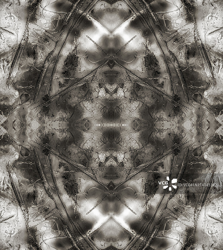 灰白色背景上的裂冰纹理图片素材