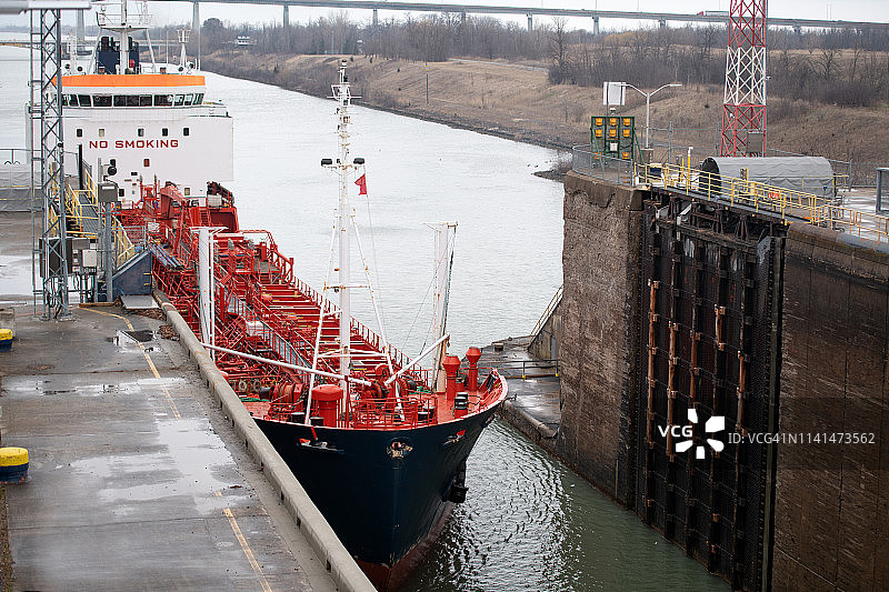 货船锁图片素材