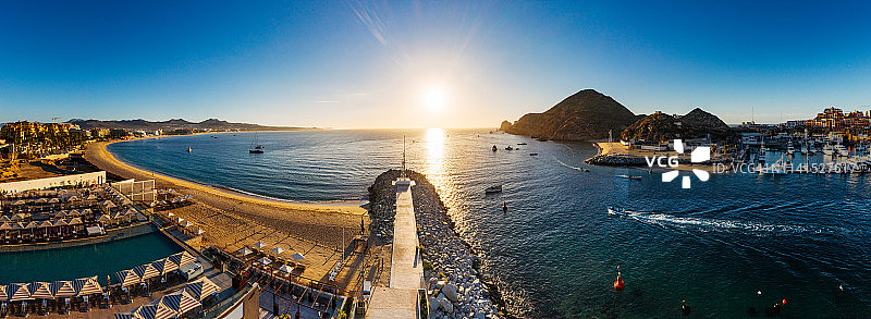 圣卢卡斯角鸟瞰图图片素材