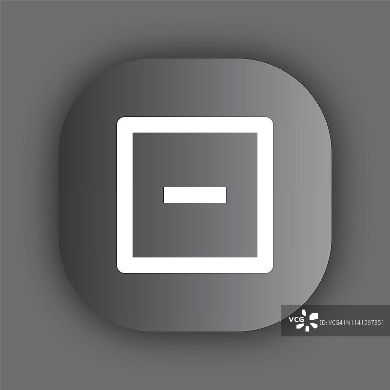 减号图标图片素材