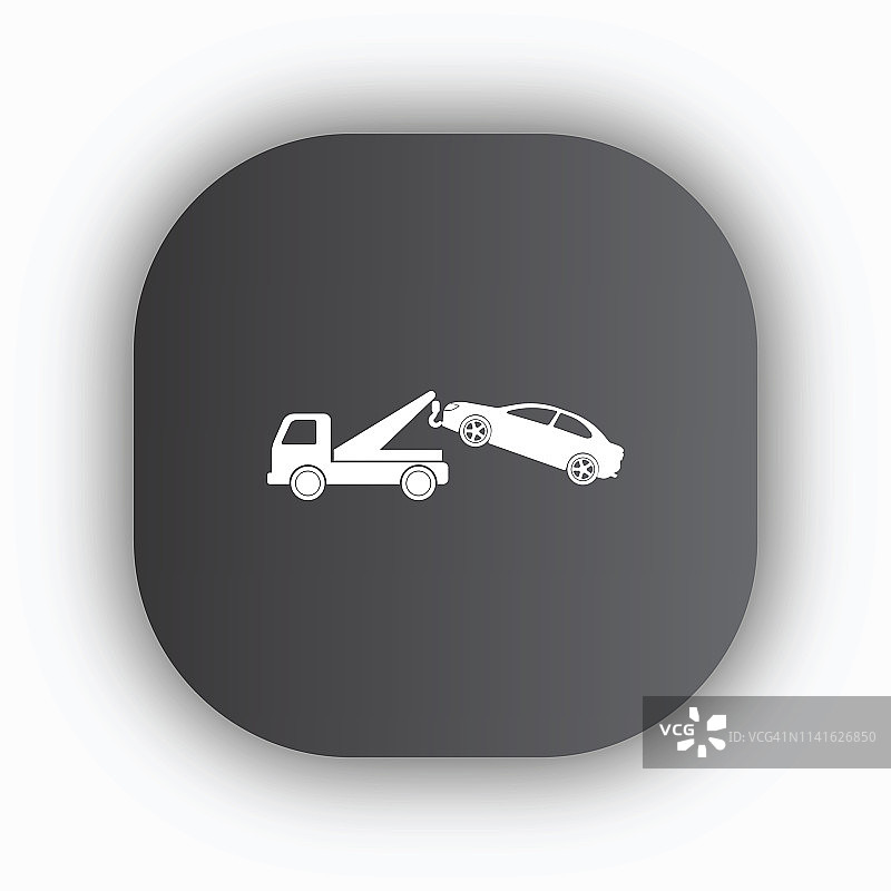 拖车图标图片素材