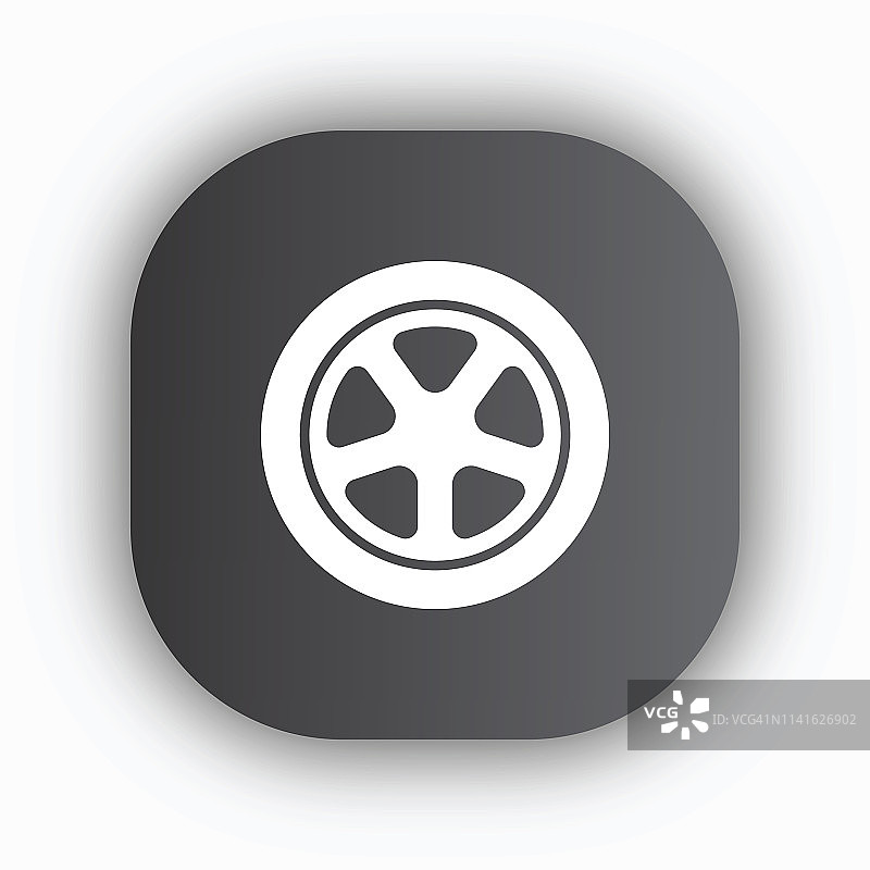 轮胎图标图片素材