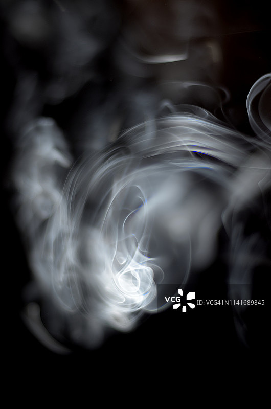 白色烟雾抽象图像图片素材