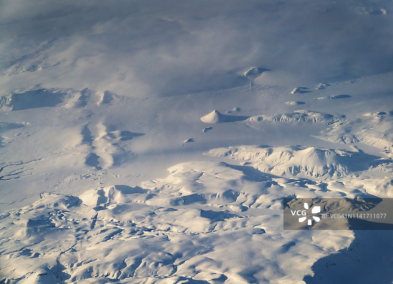 冬季冰岛米达尔斯冰川中心高地风光图片素材