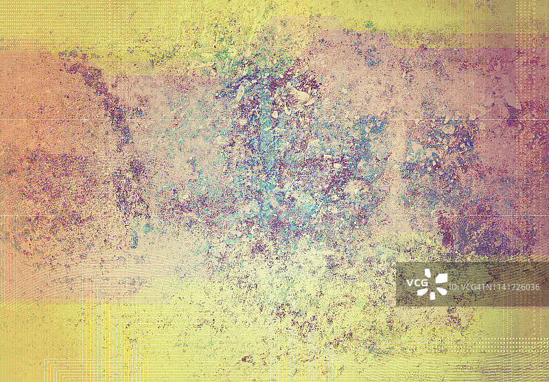 黄色粉彩纹理图片素材