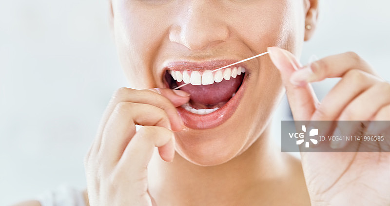 去除细菌，保持口腔清洁图片素材