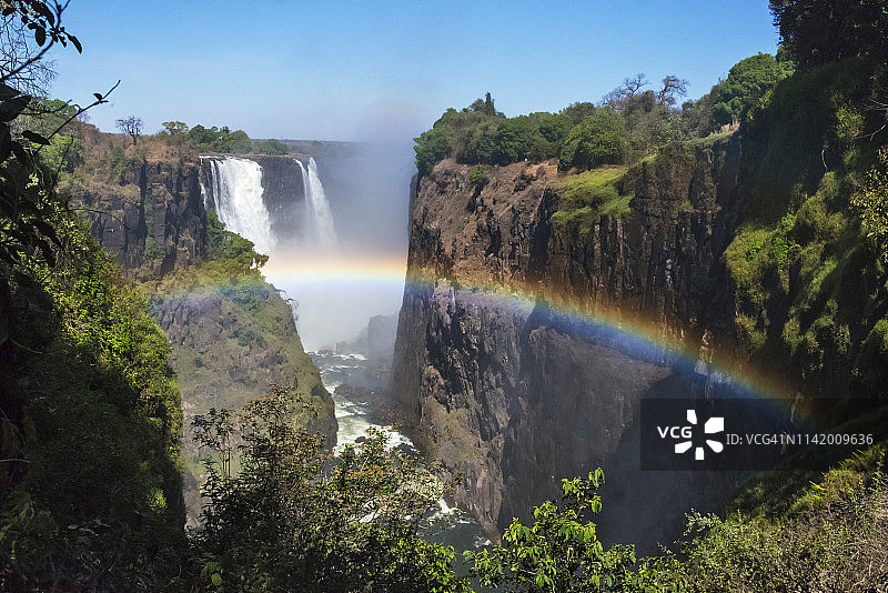 维多利亚瀑布、津巴布韦图片素材