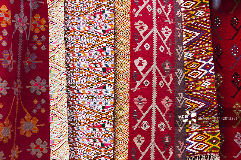 斯科普里彩色锦缎图片素材