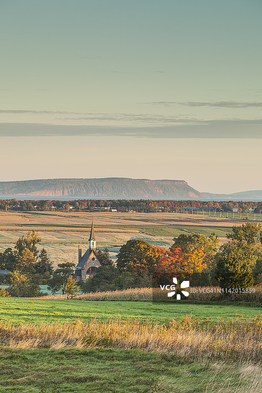 加拿大新斯科舍省安纳波利斯山谷大普雷国家历史遗址图片素材