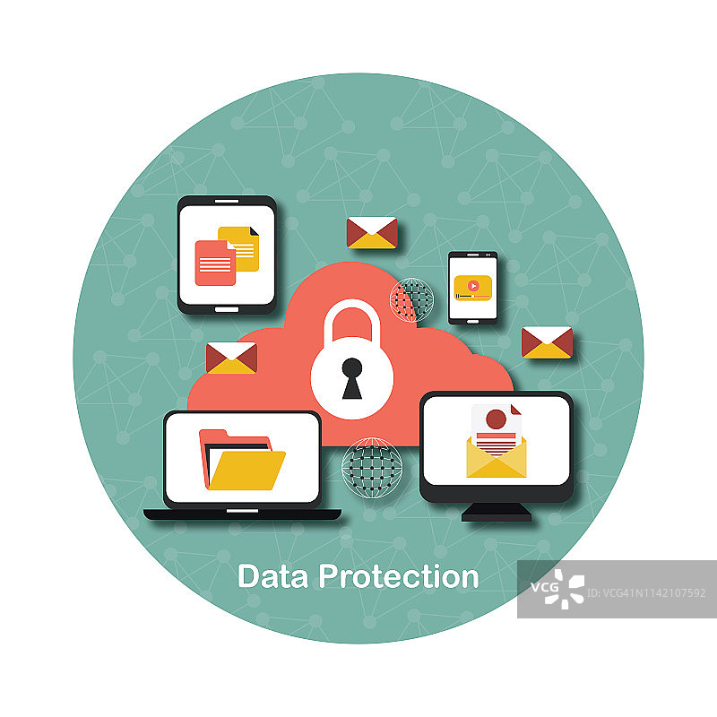 数据保护图片素材