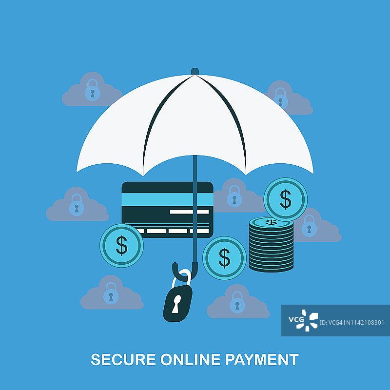 保护费概念 - 插图图片素材