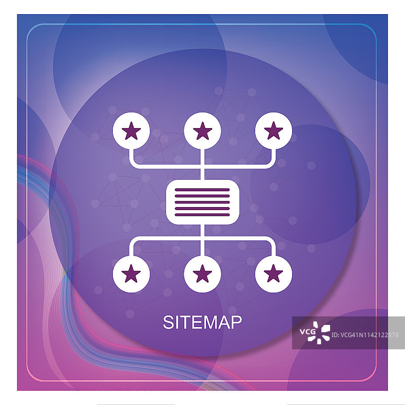 网站地图图标插画图片素材