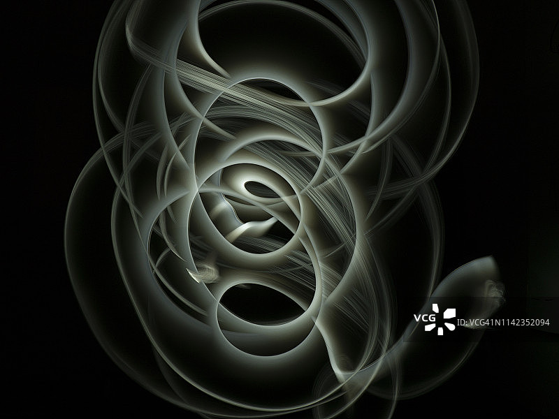 具有神秘梦幻氛围的烟雾线条图片素材