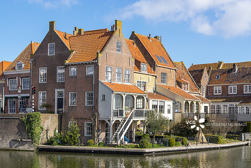 荷兰恩克赫伊zen的房屋图片素材