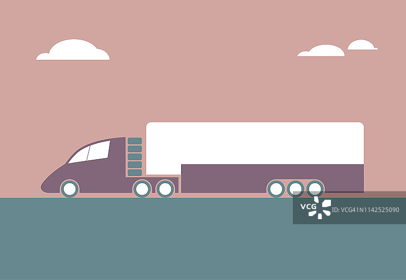 矢量卡车图片素材