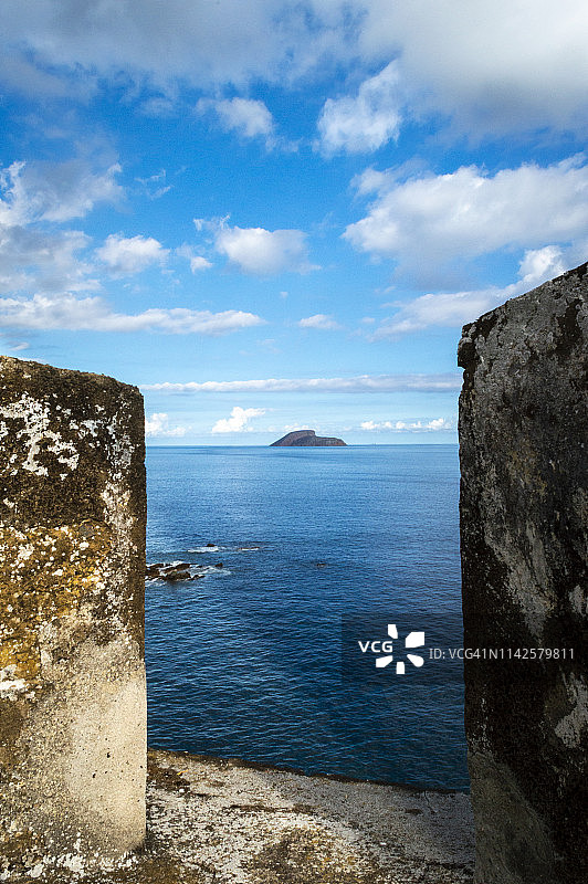 葡萄牙特塞拉岛（亚速尔群岛）的山羊岛图片素材