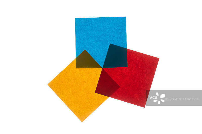 逆光彩色纸图片素材