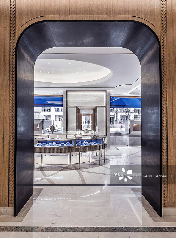 莫斯科珠宝店入口图片素材