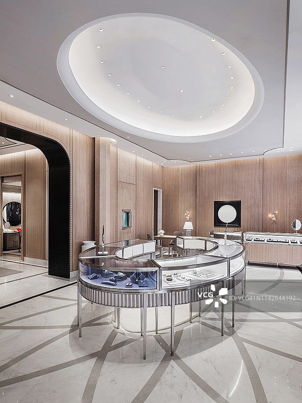 珠宝店里的交易室图片素材