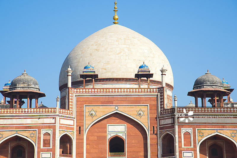 胡马雍陵：联合国教科文组织世界遗产图片素材