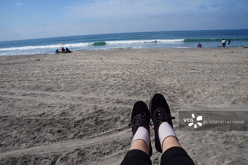 墨西哥蒂华纳海滩图片素材